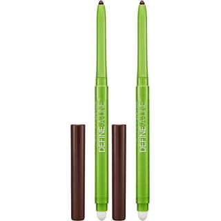 Maybelline Define-a-line eyeliner Brownish Black (pakke med 2)
