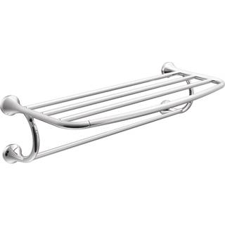 Moen YB2894CH EVA 24-tommer bred badev?relse hotel-stil h?ndkl?dehylde med h?ndkl?destang krom