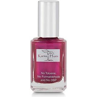 Karma organisk naturlig ikke -giftig neglelak - vegansk og grusomhedsfri neglemaling til neglekunst - hurtig tørrende neglelak til kvinder - lang