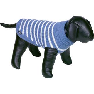 Pullover til hund PASMA, Grøn - 23 cm - Blå