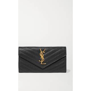 Saint Laurent Monogram Large leather wallet - black - One Size