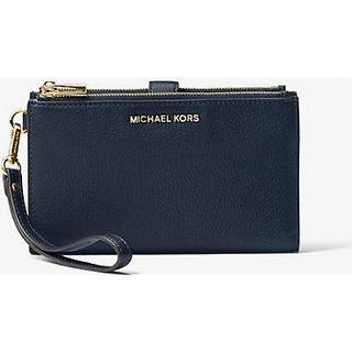 MK Adele Leather Smartphone Wallet - Blue - Michael Kors - ONE SIZE