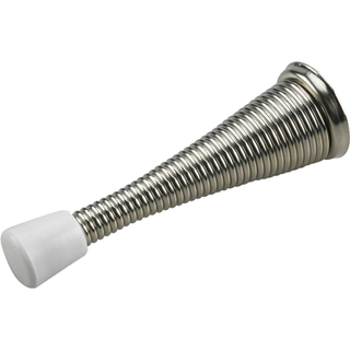 25 Pack Rok Hardware 3 """" (76 mm) Flexi Spring Heavy Duty Wall Door Stop Kofanger B?rstet nikkel