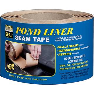 Tite SEAL PLST325 Selvkl?bende dobbeltsidet Butyl Pond Seam Tape 3 """" med 25 '