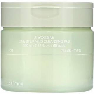 celimax Ji Woo Gae One Step Mild Cleansing Pad makeupfjerner-rondeller med nærende effekt 60 stk. - 60 stk.