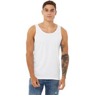 Canvas CV3480 Unisex Jersey Tank Top White XS