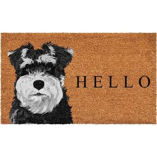 Calloway Mills Black Schnauzer Doormat (24 """" X 36 """")