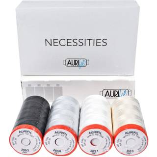 Aurifil Needs Thread Collection - 4 Spools diverse