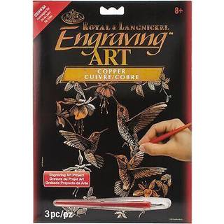 Royal Brush Manufacturing Foil Graving Art Hummingbrd US: One St?rrelse Hummingbird Trio