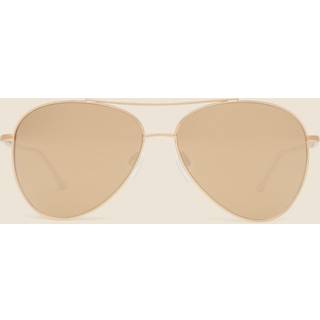 Donna Karan DO102S 718 57 Solbriller Mænd Guld - Gold - 57mm