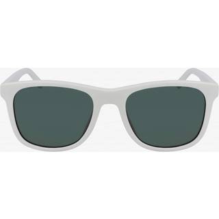 Lacoste Unisex L929SE 105 Solbriller Plast Hvid Grøn Firkantet