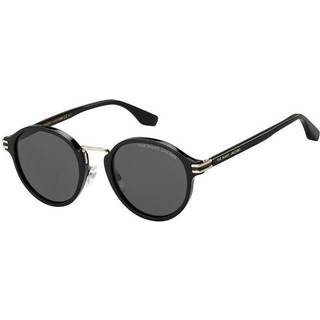 Marc Jacobs Mand MARC 533/S 2M2/IR Solbriller Acetat Sort Grå Rund Normal
