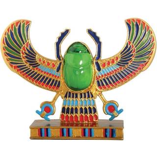 Egyptisk bevinget Scarab Collectible Ancient Egypt Figurine