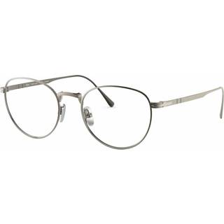 Persol PO5002VT 8001 49 Briller Mænd Brun - Pewter Brown - 49mm