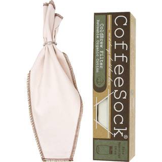 Coffeeesock Coldbrew Filter - Gots Certified Organic Cotton Reusable Coffee Filter (CB64-01)