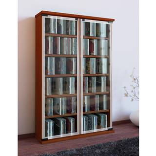 Galerie reol, CD tårn 12 hylder, hvid.