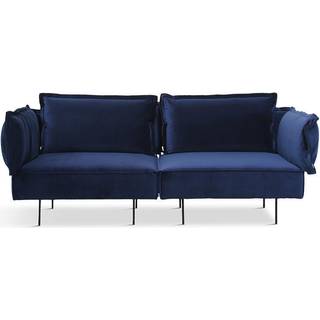 HANDVÄRK Furniture The Modular Sofa 200 Velvet Royal Blue
