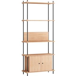 Moebe Shelving System (S.200.1.B) Oak/Black