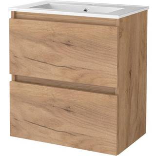 Sanibell Basicline kompakt møbelsæt 60 x 39 cm. Whiskey Eg