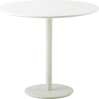 Cane-Line - Cafe bordfod - Drop - Lava Grey/bordplade dia. 60 cm - Drop, Go - Lava Grey - Udendørs små borde og sideborde - Træ farvet,Grå