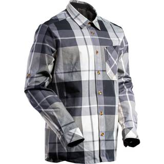 MASCOT® Flannel skjorte Stengrå Ternet 22904-446-899 XS