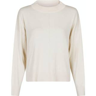 Binni Solid Striktrøje, Creme, 36