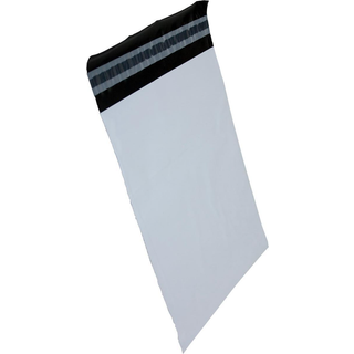 Forsendelsespose 340x420mm hvid 100stk