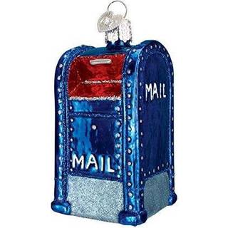 Old World Christmas Ornaments: Hjem gaver Glasblæst ornamenter til juletræet Mail Box