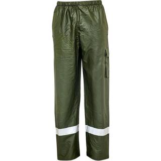 Regnbukser med refleks og lomme PU 022401 gul Str. 3XL