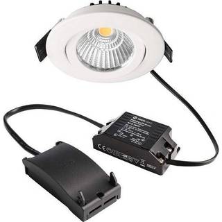 Dione LED-loftindbygningsspot, 3.000 K, hvid