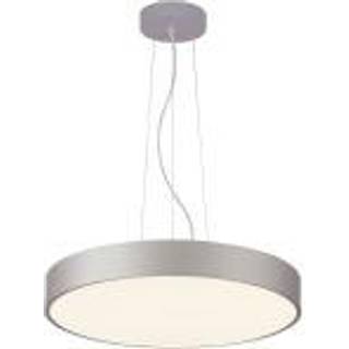 Menkar LED-hængelampe, sølvfarvet, Ø 60 cm, CCT, op/ned