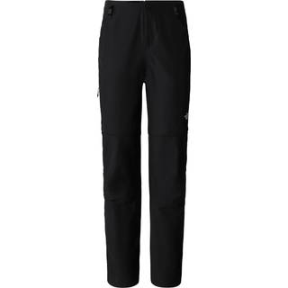The North Face Women's Exploration Conv Straight Pants Trekking bukser Damer størrelse 12 - Short farve sort