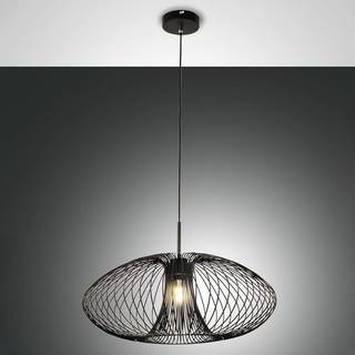 Fassa hængelampe, sort, Ø 60 cm, metal