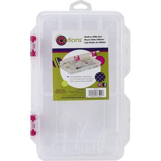 Kreative muligheder 2-3650-81 Pro-Latch Utility Organizer med 5 til 20 justerbare rum medium