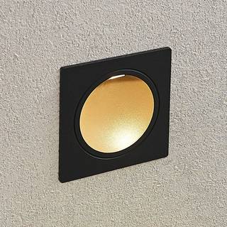 Lucande - Pordis LED Udendørs Indbygningsvæglampe Dark Grey