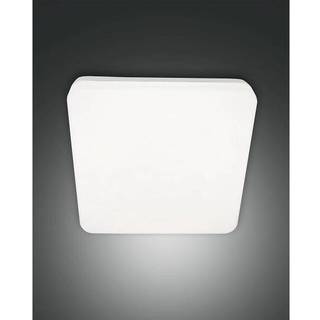 Folk udendørs loftlampe, sensor, 28 x 28 cm, hvid, IP65