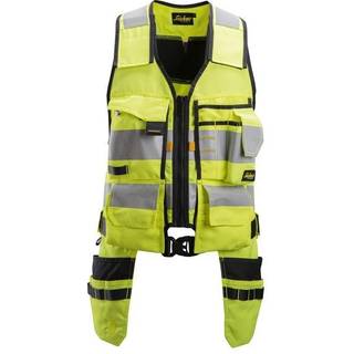 Snickers Workwear 4230 AllroundWork Værktøjsvest Bemærk, gul Hi-Vis, gul