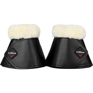 LeMieux WrapRound klokke m. lammeskinds kant, Sort