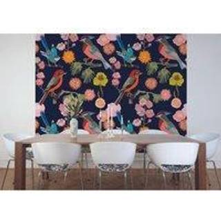 Origin Murals Mural Floral Birds Large MUR133L