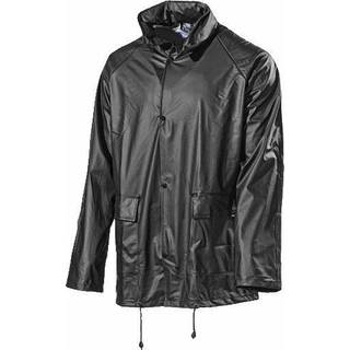 Regnjakke 903PU Sort Str. XL