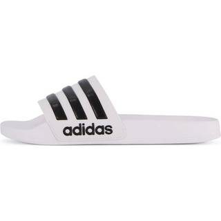 ADILETTE BADESANDALER - Cloud White / Core Black / Core Black - 35