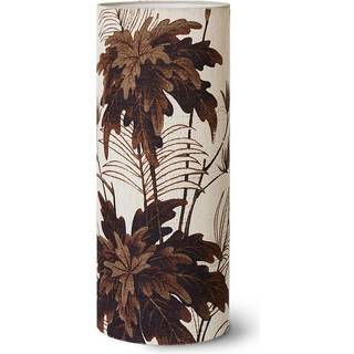 HKliving Cylinder lampeskærm Ø28,5 cm Floral