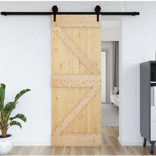 dør NARVIK 85x210 cm massivt fyrretræ