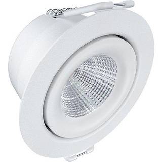 EVA 3 LED Spot 4W 3000K 430Lm Ra97 Dæmpbar IP54 i Hvid (inde/Udendørs)