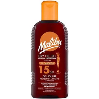 Malibu Dry Oil Gel With Carotene SPF 15 200 ml