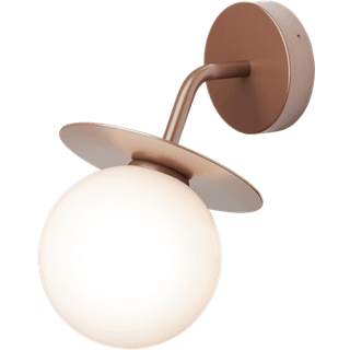 Nuura Liila Udendørs Væglampe Mørk Bronze/Opal