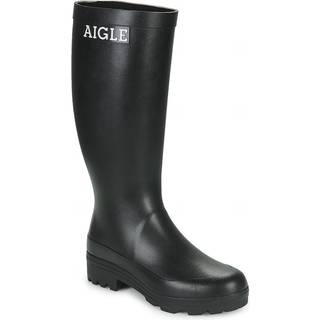 Aigle Herren Gummistiefel schwarz Gummi