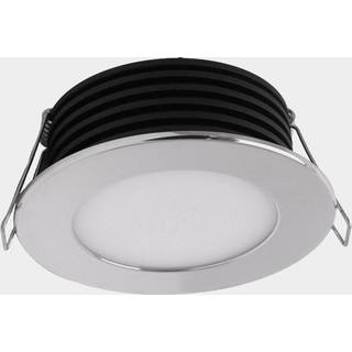 Spotlight Casolux Malou Downlight, rustfrit stål, LED, 10 - 18 V, 3.3 W, lav, med hvidt skær