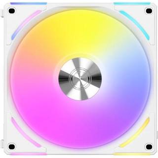 Lian Li UNI FAN AL140 V2 - Kabinet køler - 140mm - Hvid med RGB - 27 dBA