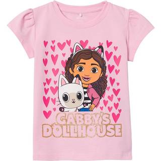 NAME IT Gabby Kat T-shirt Massa Parfait Pink